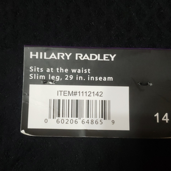 NWT Plus Size 14 Hilary Radley Slim fit Pants - Picture 4 of 5